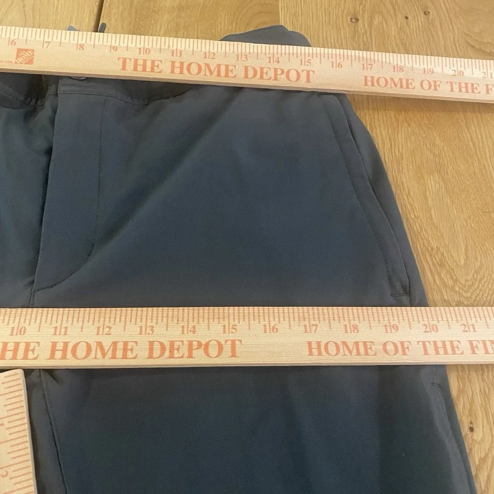 Mack Weldon Pants Mens Medium Charcoal Gray‎ Performance Stretch Tapered Tech